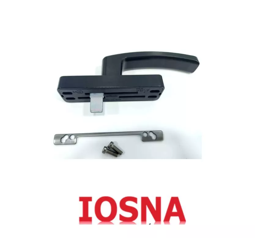 Cremona Oscilobatiente ALBA SAE Negra - Maneta 125 mm para Ventana Aluminio