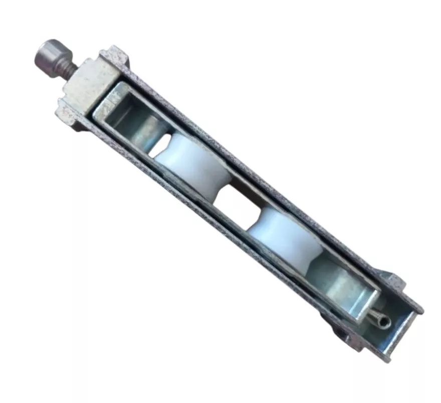 Rueda T&aacute;ndem Regulable de Aguja para Puerta Corredera de Aluminio.