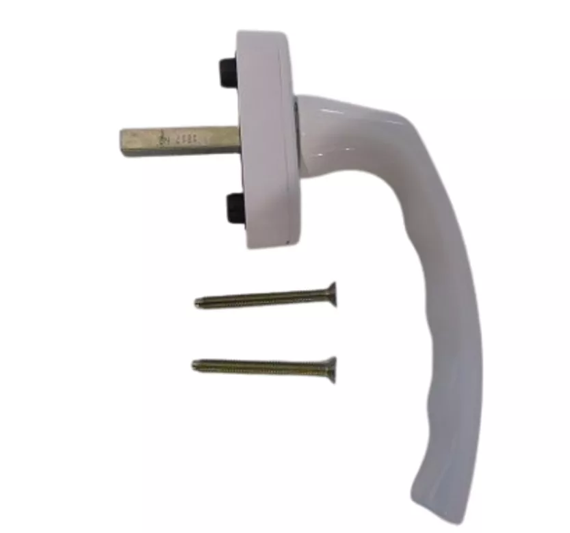 Manilla Luxemburgo T35 Hoppe Secustik para ventana PVC oscilobatiente blanca
