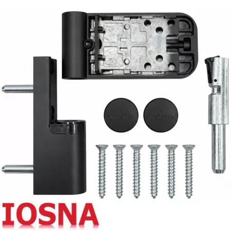 Bisagra SIKU 3D K3130 Negra PVC 120kg - Simonswerk