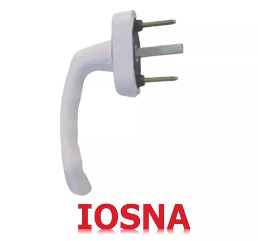 Luxemburg T35 Hoppe Secustik handle for white tilt and turn PVC window