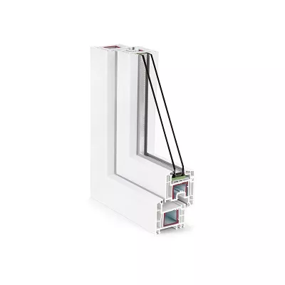 Ventanas pvc REHAU oscilobatiente derecha ancho 700x1000 alto