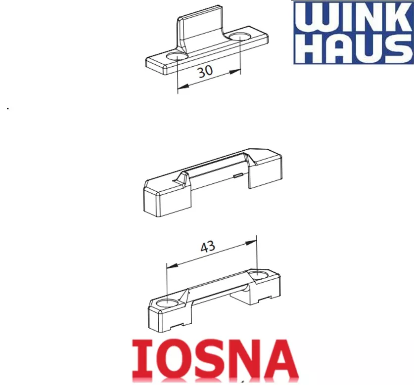 Bisagra intermedia Winkhaus