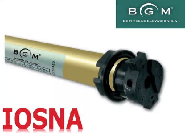 Motor para persiana BGM 50RX Smart con receptor incorporado 30N/15R.P.M para mando bidireccional