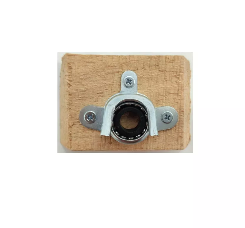 Manivela Corta Torno Embutir Gaviota Blanca 6mm - Persiana