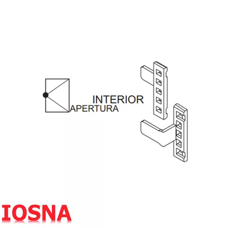Pala Cremona BAM 616107 - Accesorio Puerta Practicable