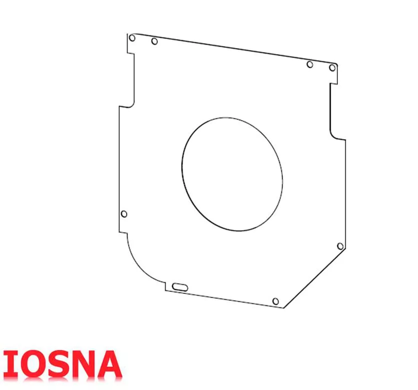 Placa de contencion  de 165 para eje de 40
