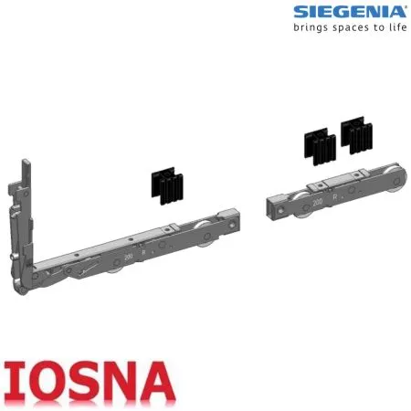 Kit de roulement Siegenia PORTAL HS200 levant-coulissant