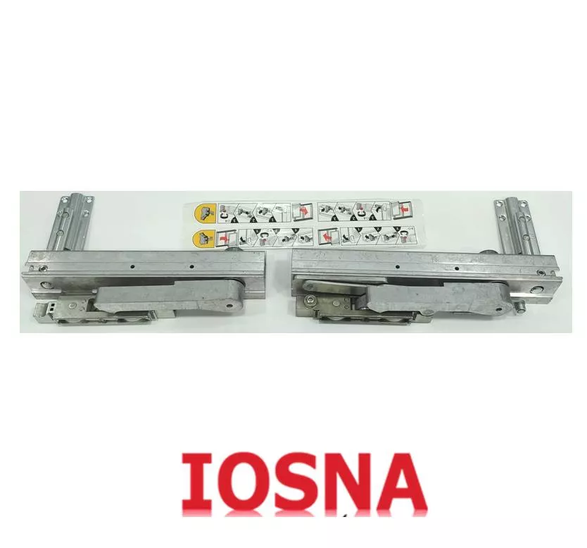 Carros balconera osciloparalela PSK 200 CONFORT de PVC, mano derecha.