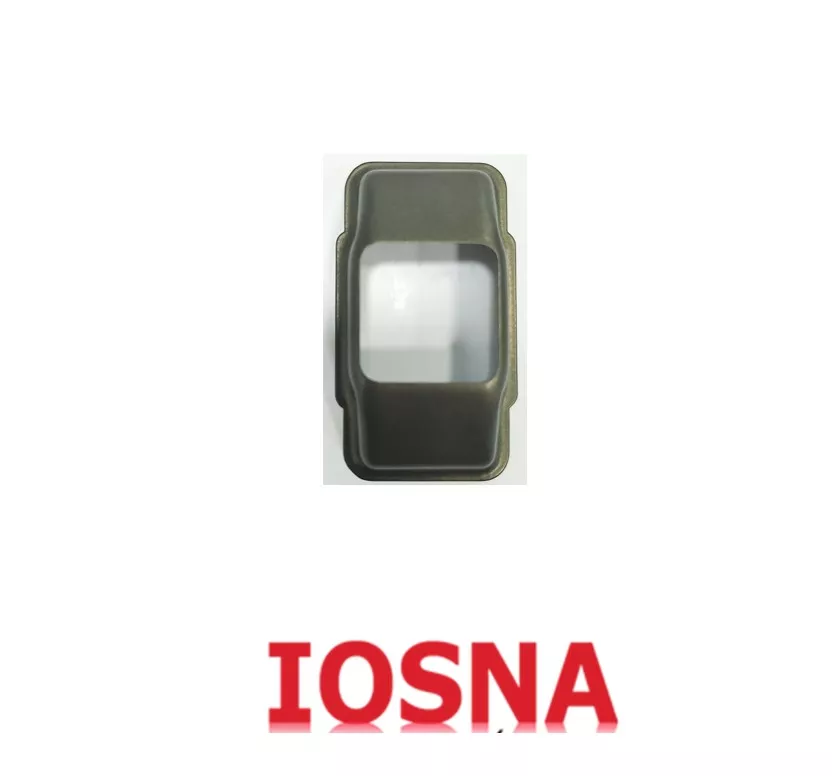 Carcasa aluminio para pasacinta de cinta 22mm bronce