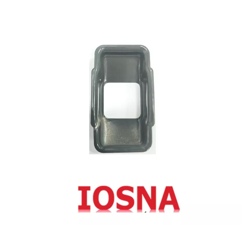 Carcasa aluminio para pasacinta de cinta 22 mm ral 7022