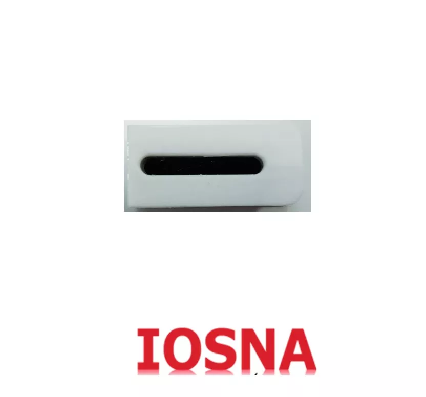 Pasacinta pvc inferior para cinta de 20mm estrecho