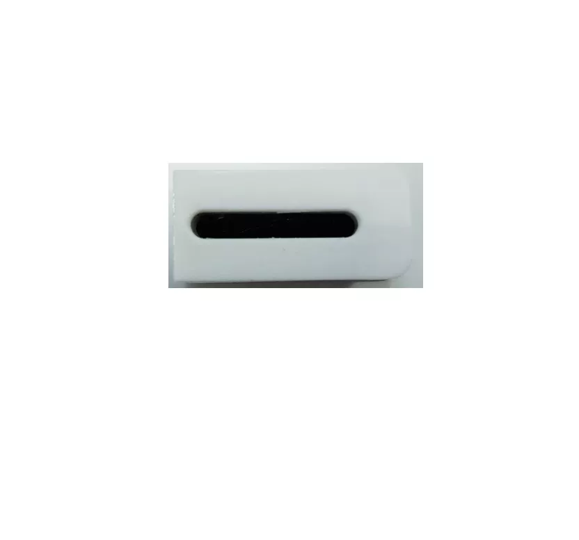 Pasacinta pvc inferior para cinta de 20mm estrecho