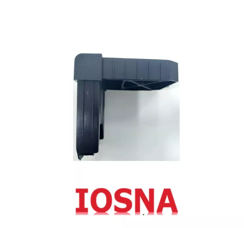 Escuadra para tubo de 60x20mm  Negro.