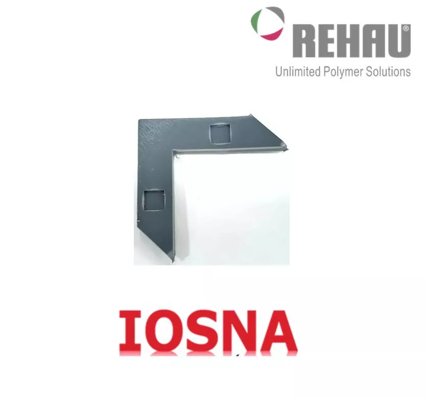 Escuadra union tapajunta 60 pvc