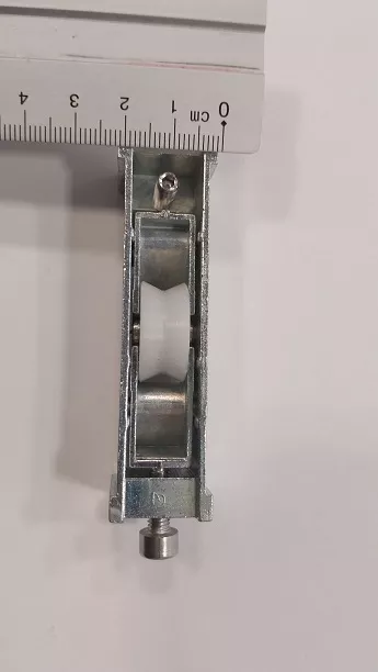 Ruedas para ventana corredera aluval