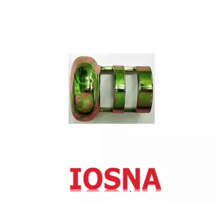 Soporte en U dentado para persiana 28 mm - Soporte eje enrollable